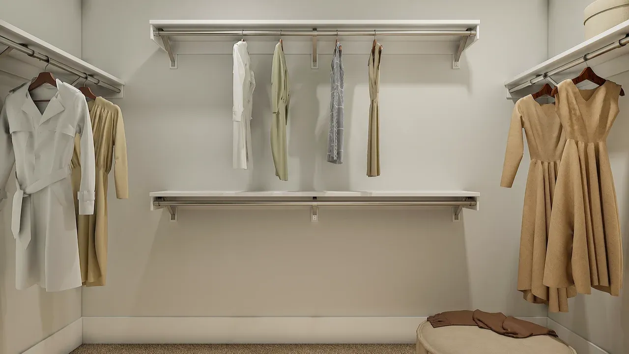 Primary Walk-In Closet