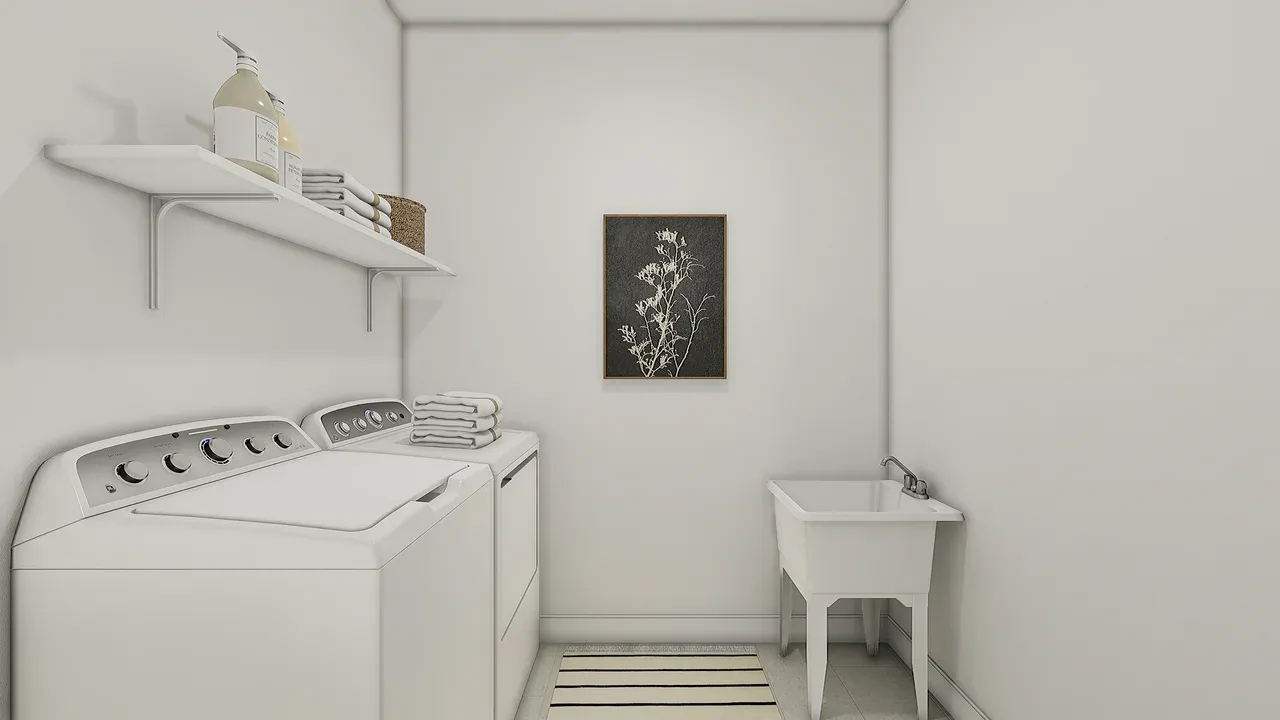 Laundry Room with Laundry Sink