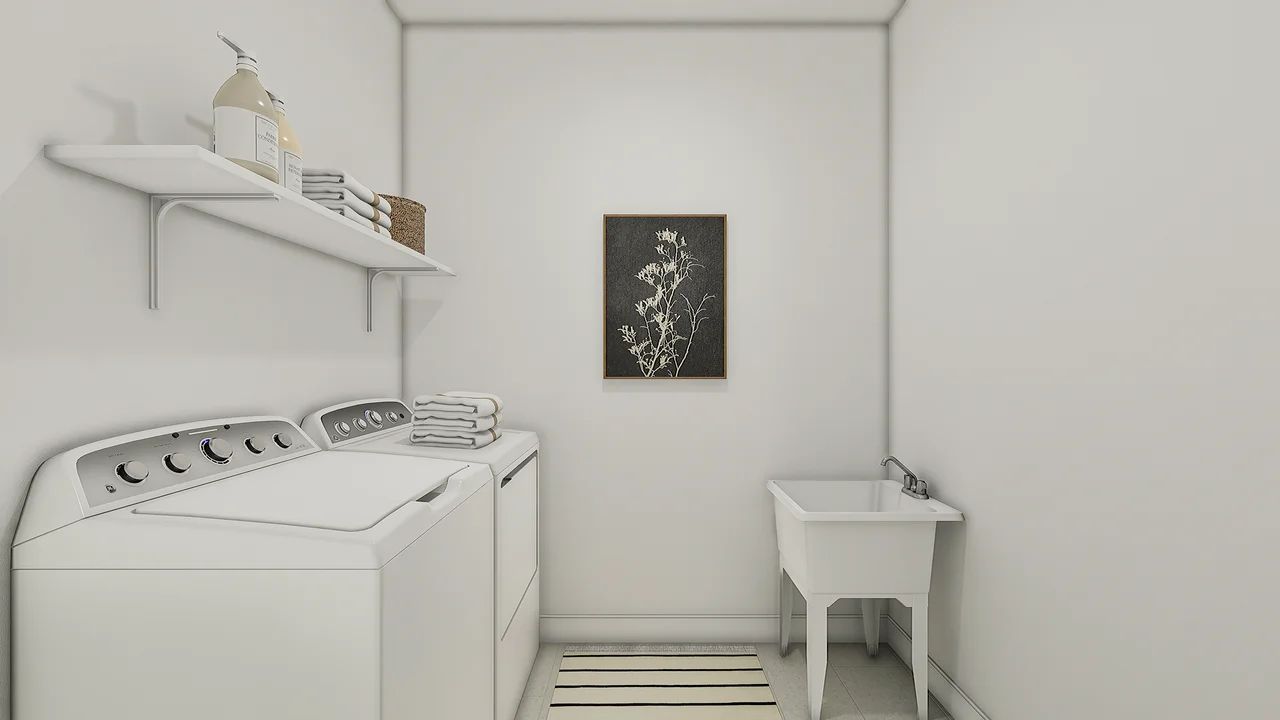 Laundry Room with Laundry Sink