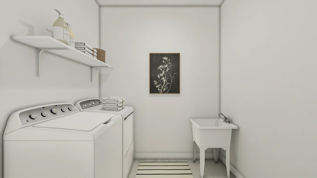 Laundry Room with Laundry Sink