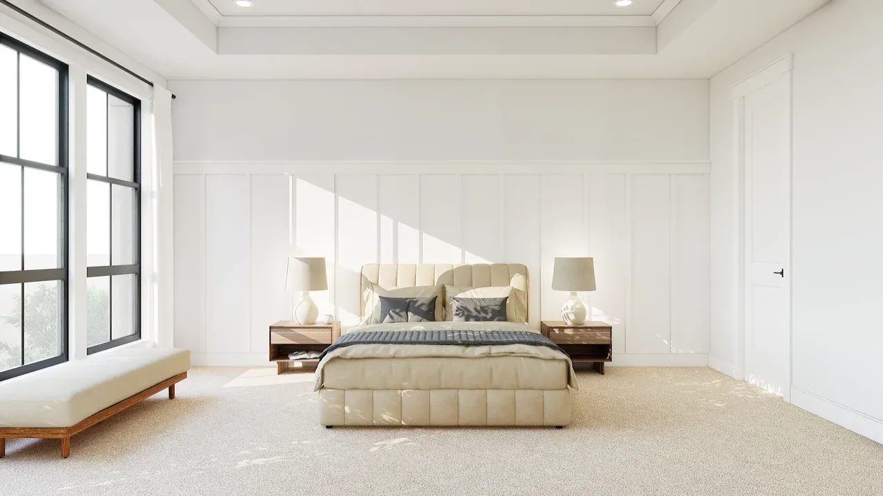 Primary Suite with Feature Wall