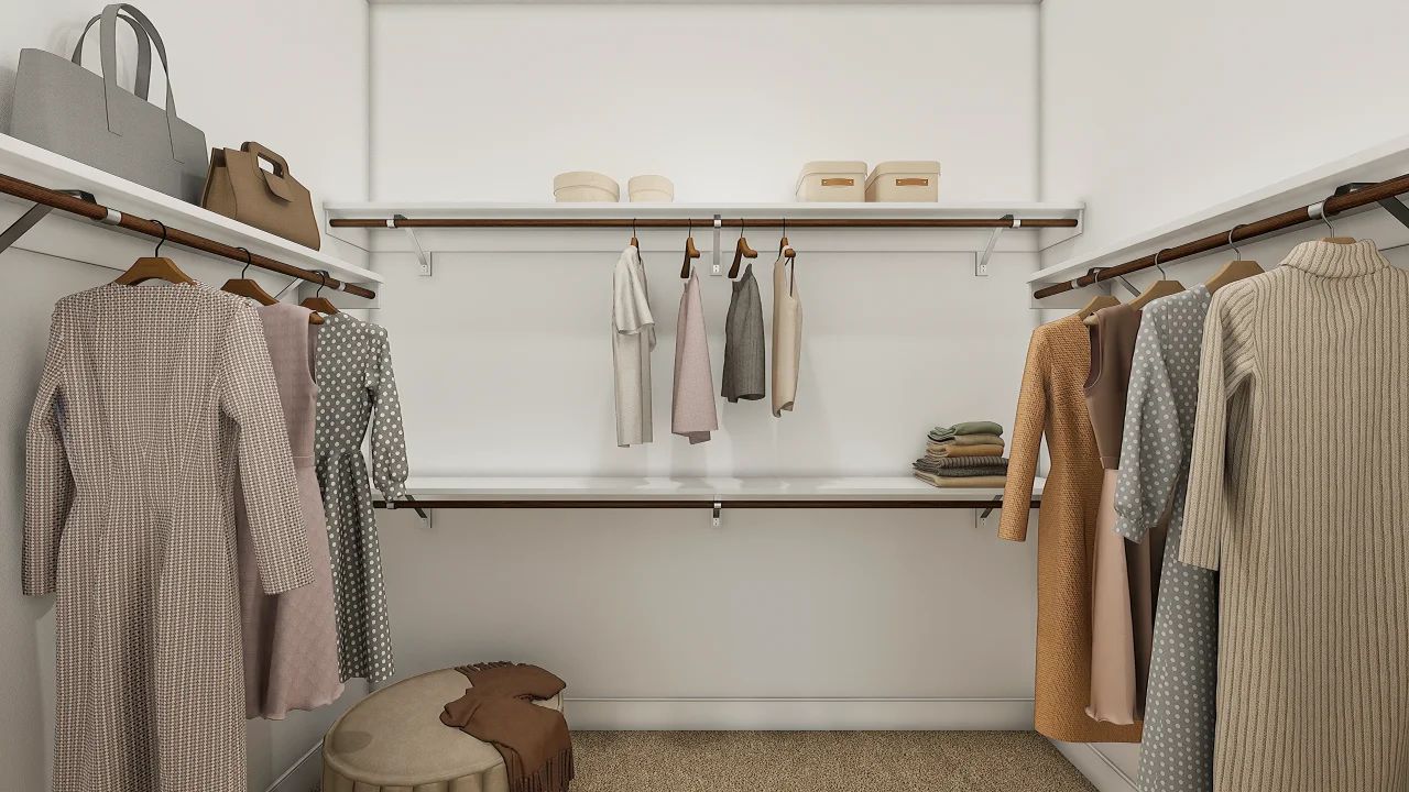 Primary Walk-In Closet