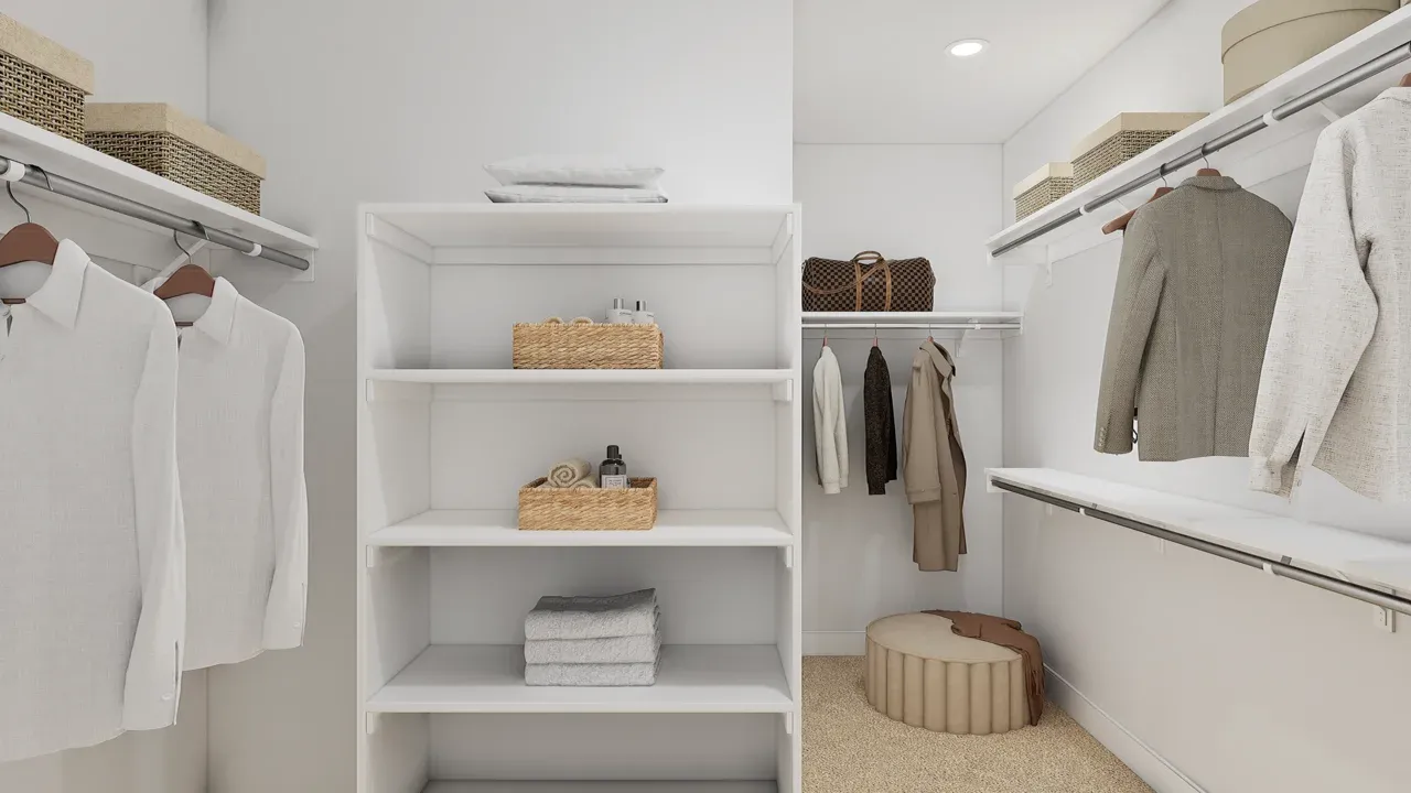 Primary Walk-In Closet