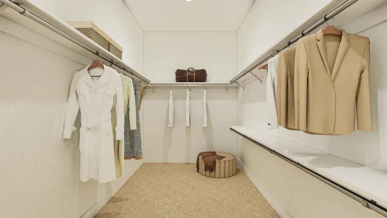 Primary Walk-In Closet