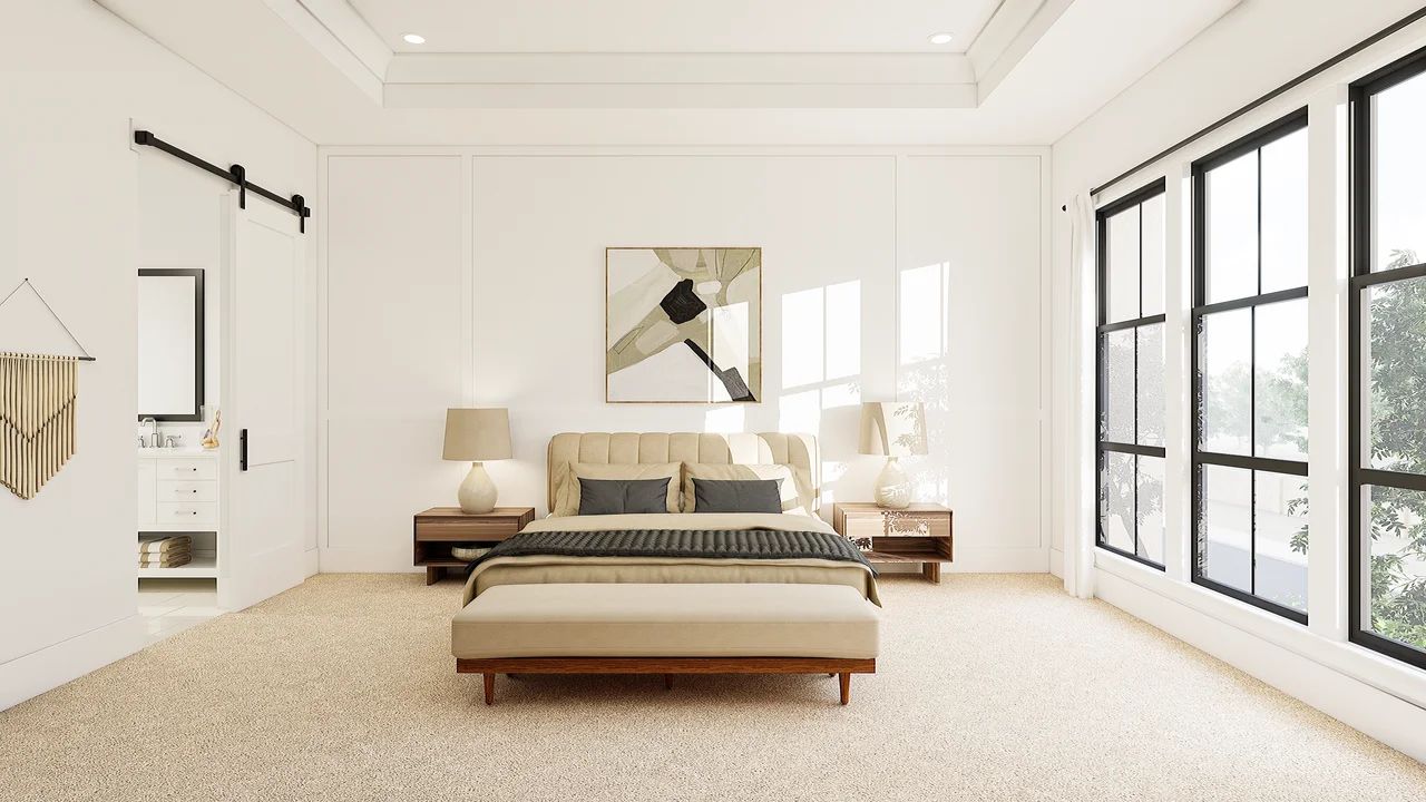 Primary Suite with Feature Wall