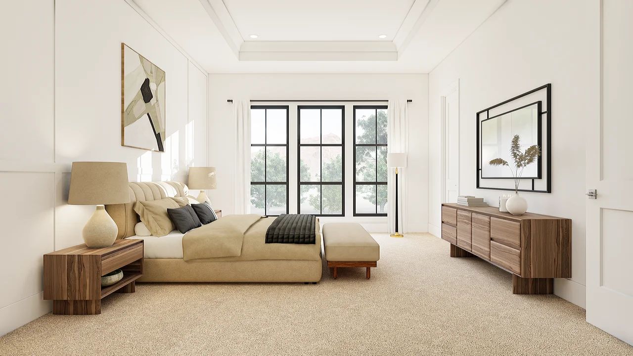 Primary Suite with Feature Wall