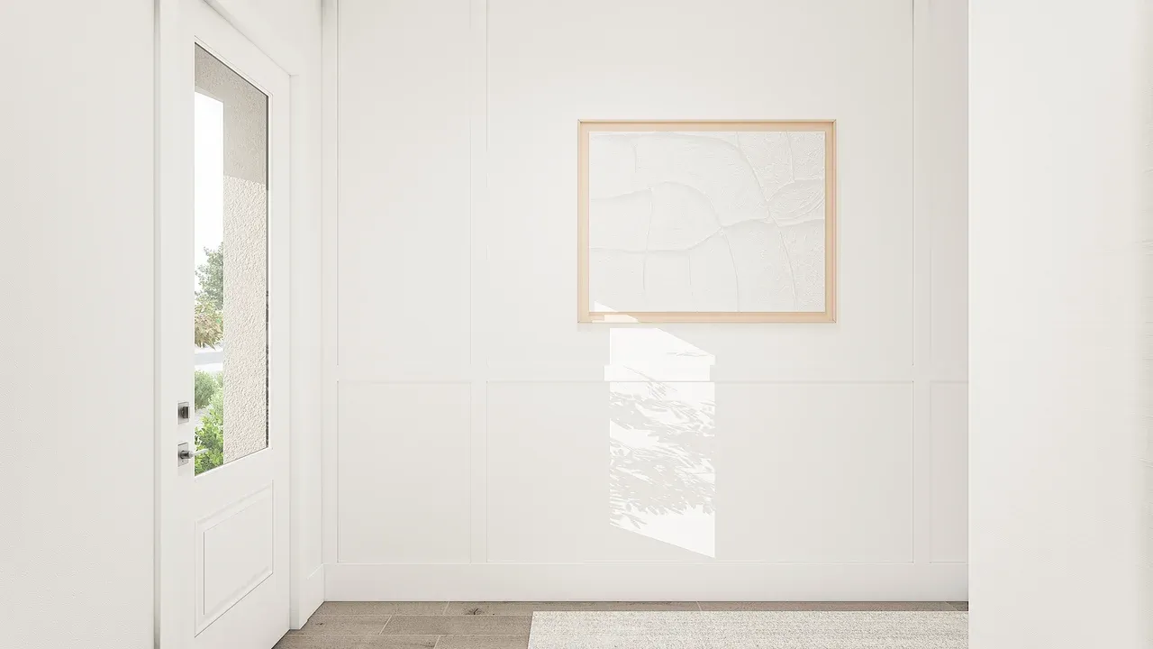 Foyer with Feature Wall