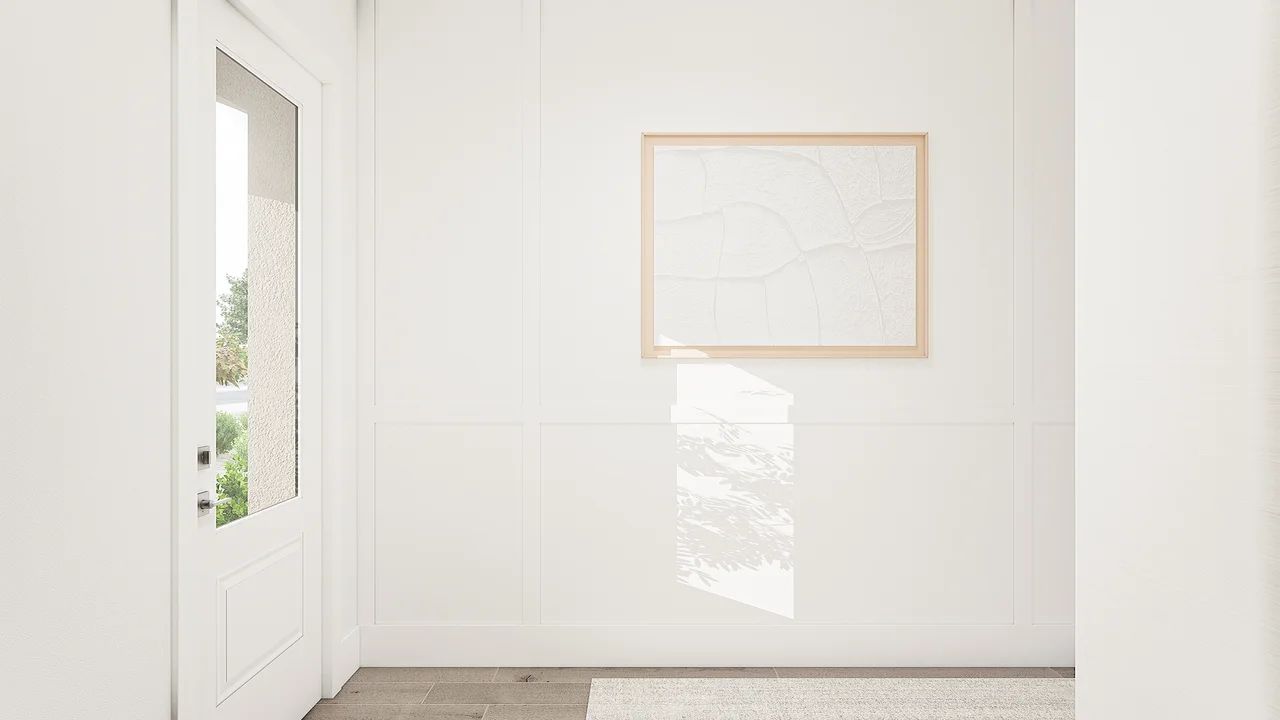 Foyer with Feature Wall