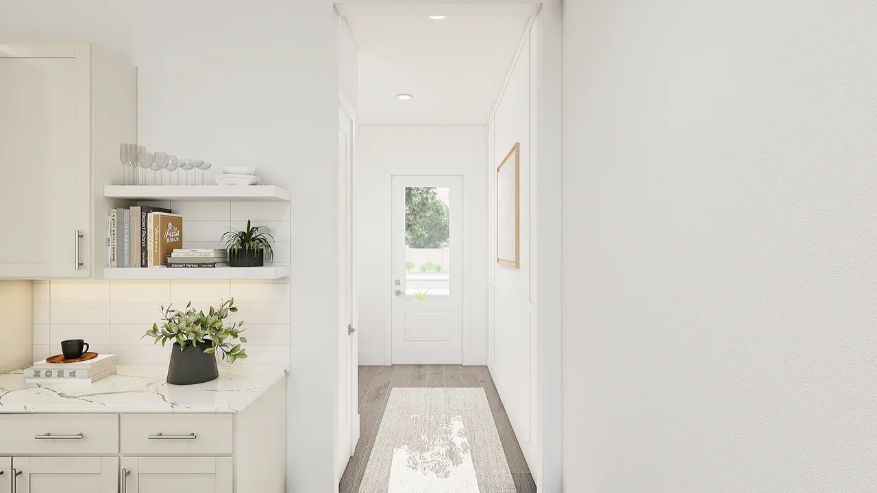 Foyer with Feature Wall