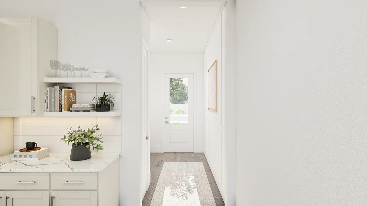 Foyer with Feature Wall