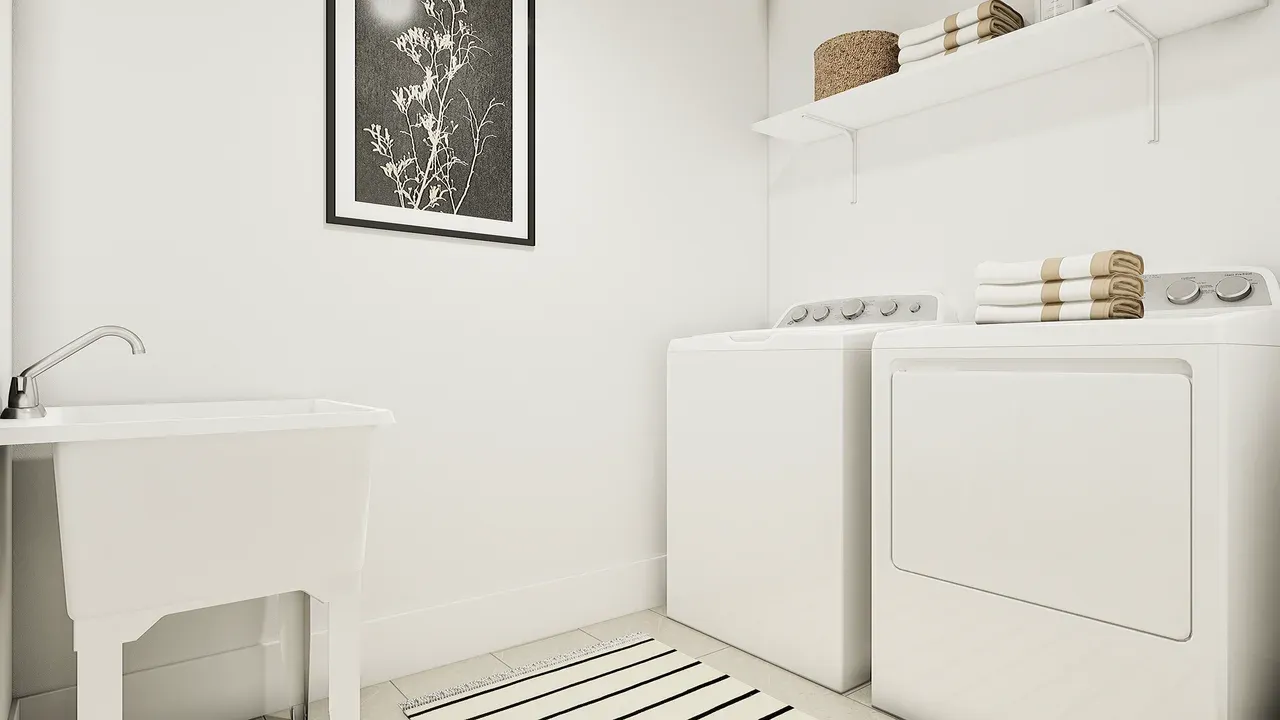 Laundry Room with Laundry Sink