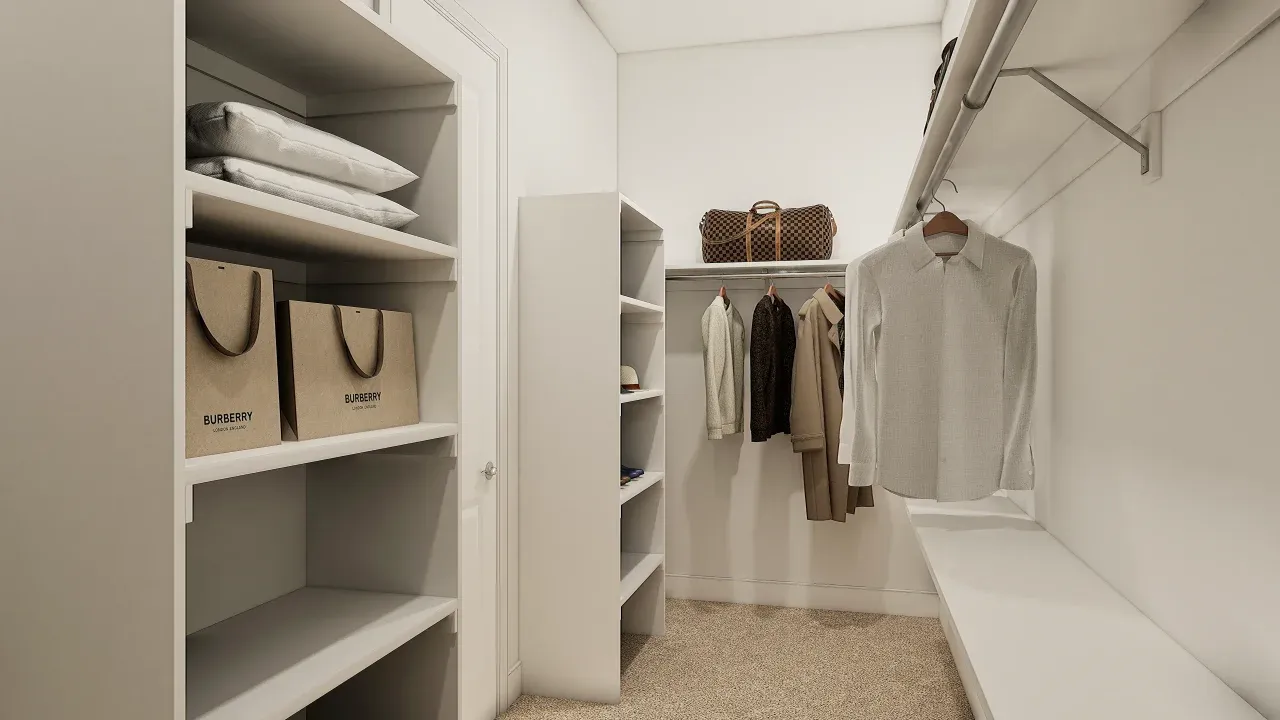 Primary Walk-In Closet