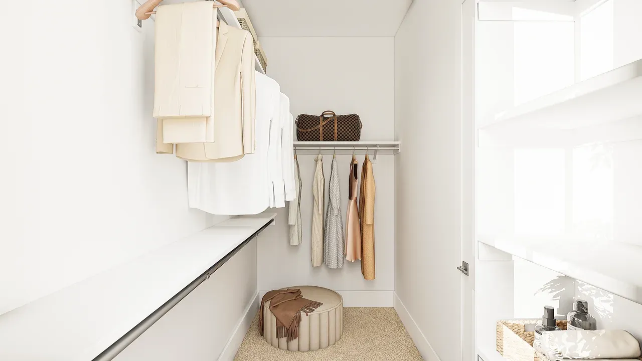 Primary Walk-In Closet