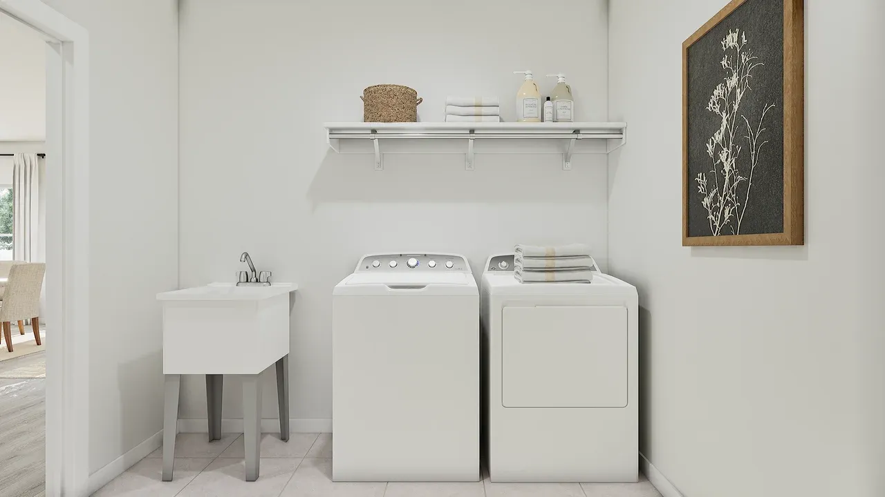 Laundry Room with Laundry Sink