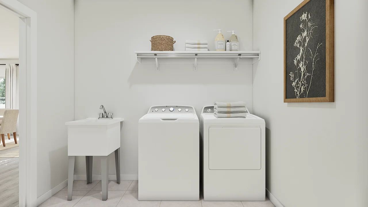 Laundry Room with Laundry Sink