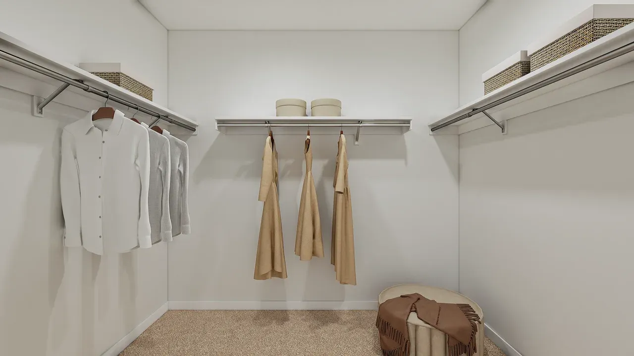 Primary Walk-In Closet