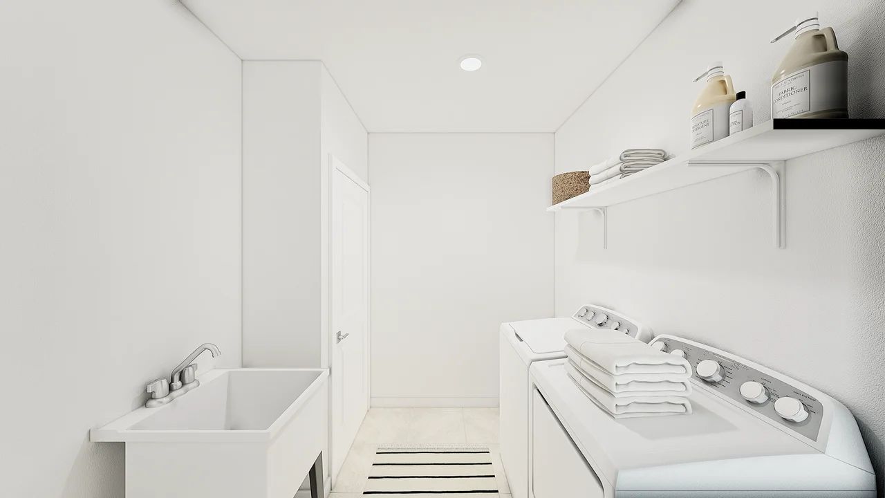 Laundry Room with Laundry Sink