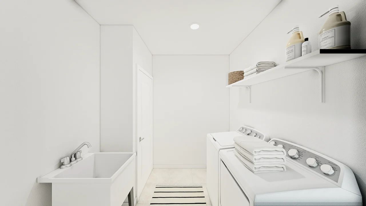 Laundry Room with Laundry Sink
