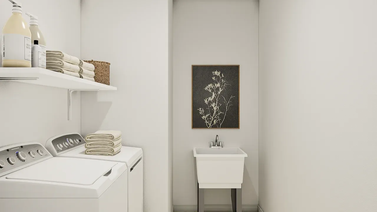 Laundry Room with Laundry Sink