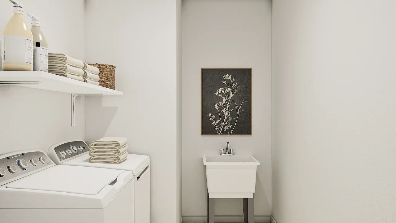 Laundry Room with Laundry Sink
