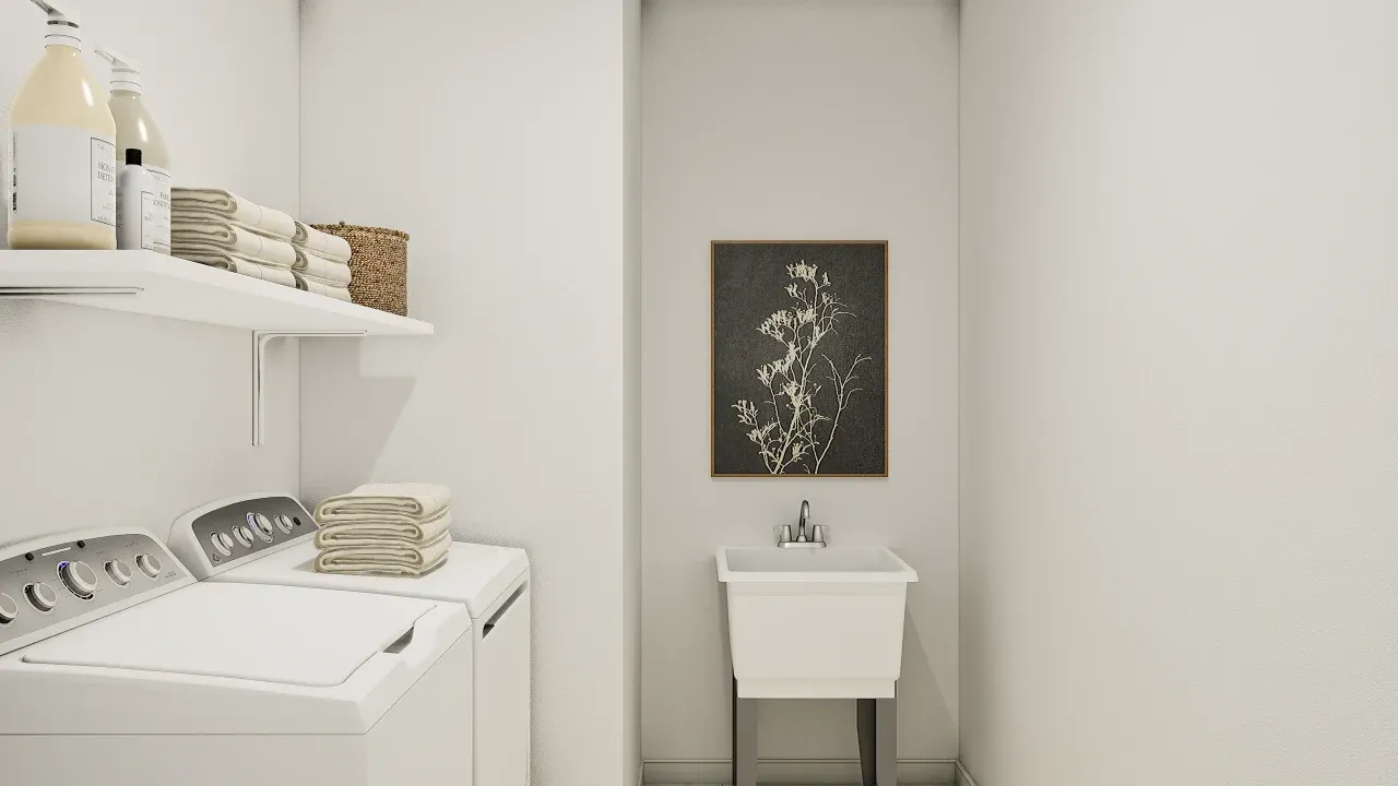 Laundry Room with Laundry Sink