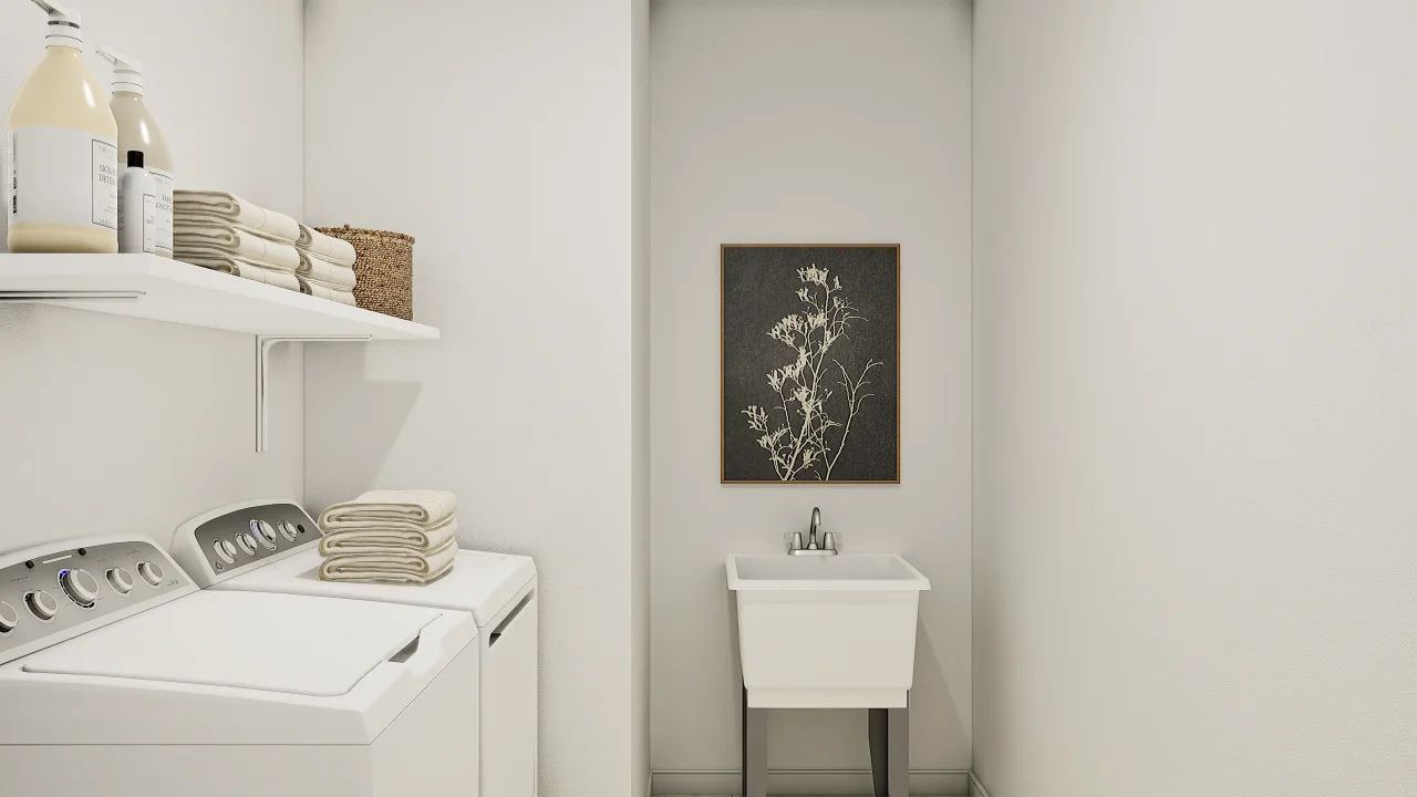 Laundry Room with Laundry Sink
