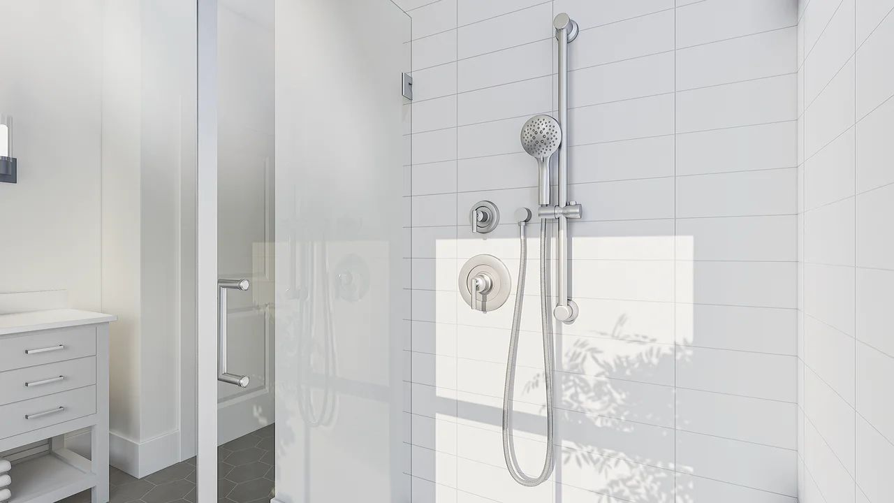Primary Bath Plus Shower Fixtures