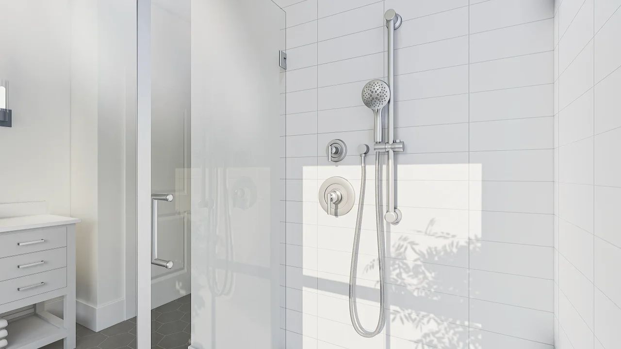 Primary Bath Plus Shower Fixtures