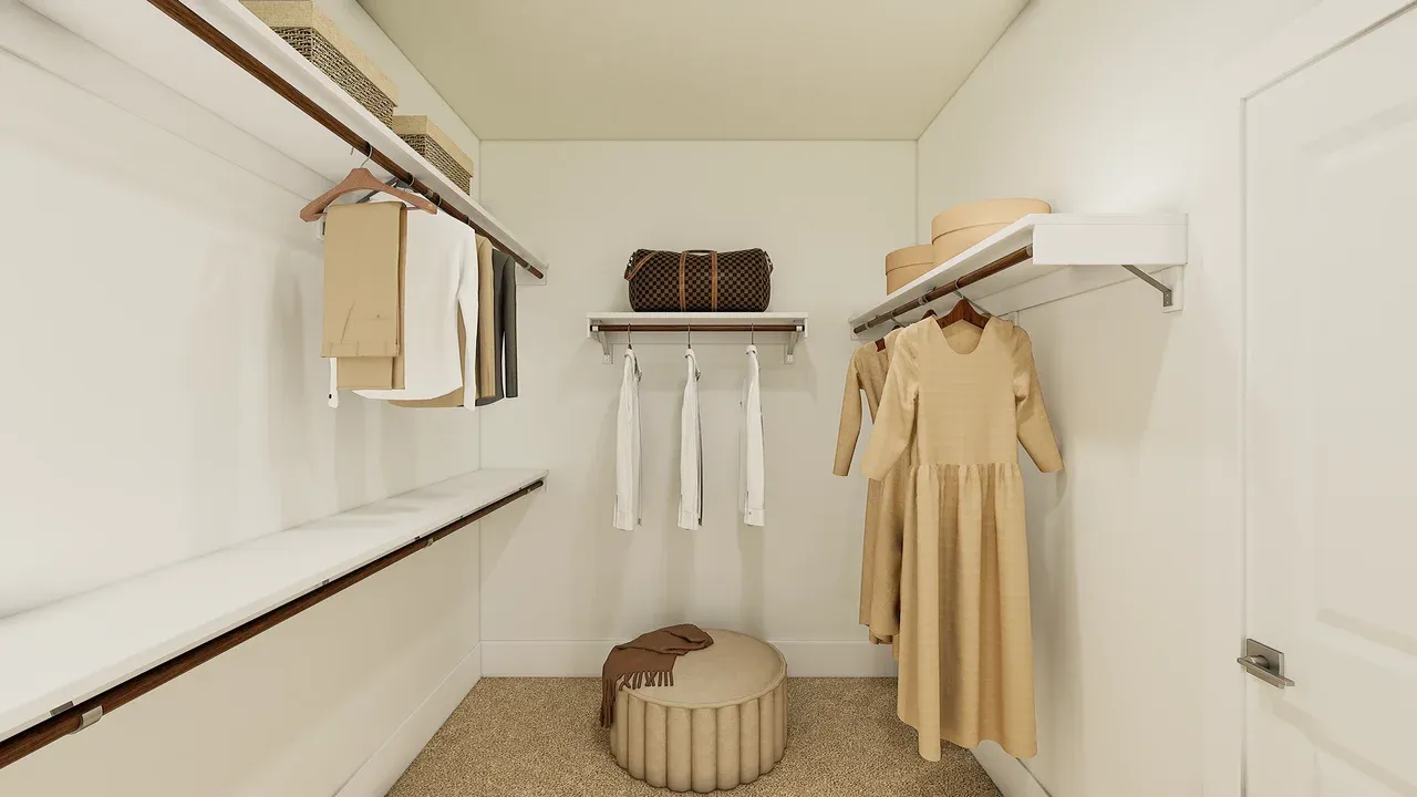 Primary Walk-In Closet