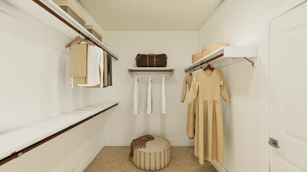 Primary Walk-In Closet