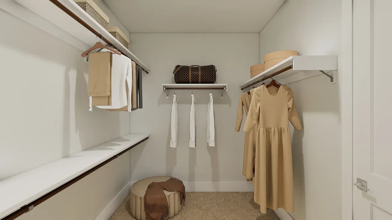 Primary Walk-In Closet