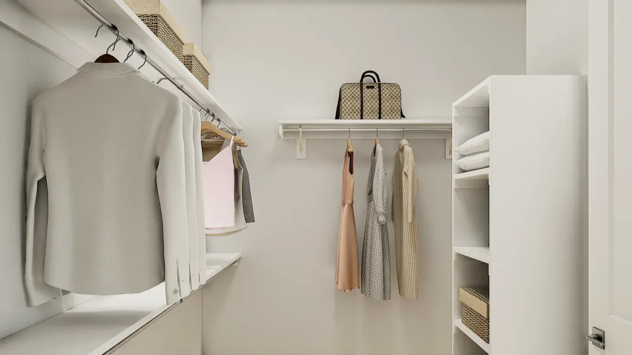 Primary Walk-In Closet