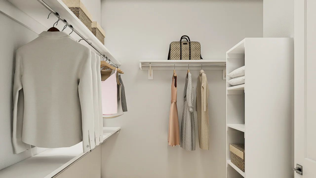 Primary Walk-In Closet