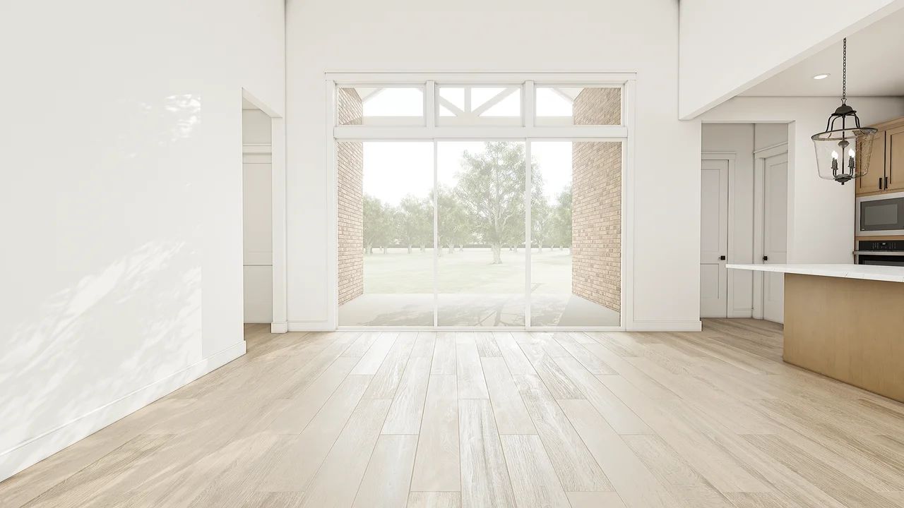 Great Room with Multi-Slider