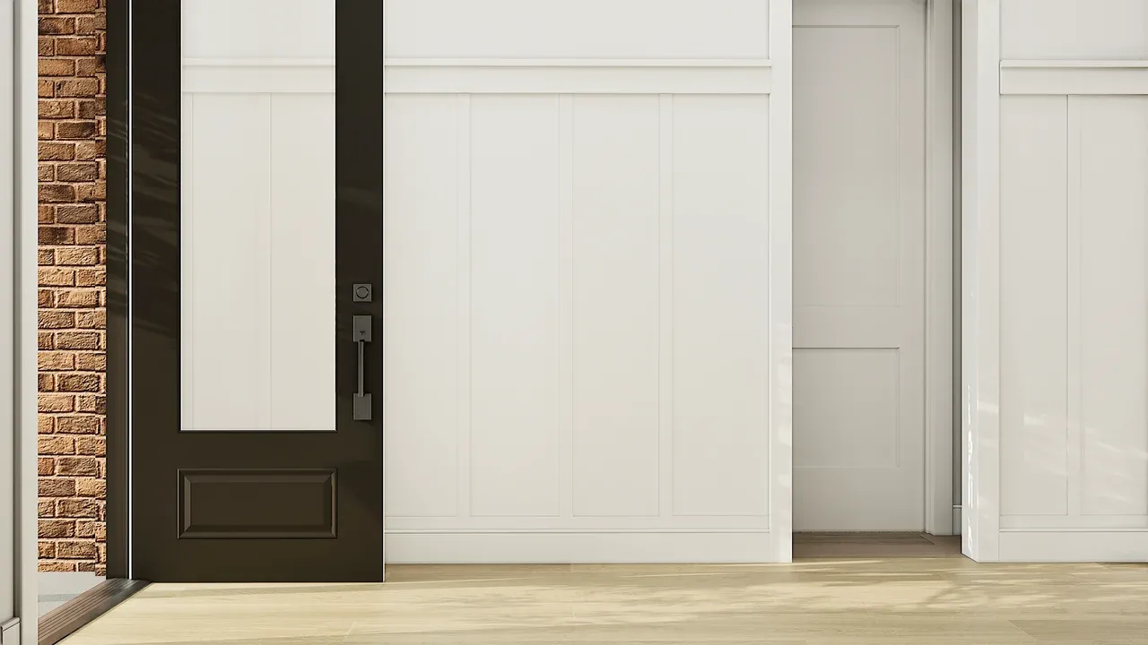 Foyer with Feature Wall
