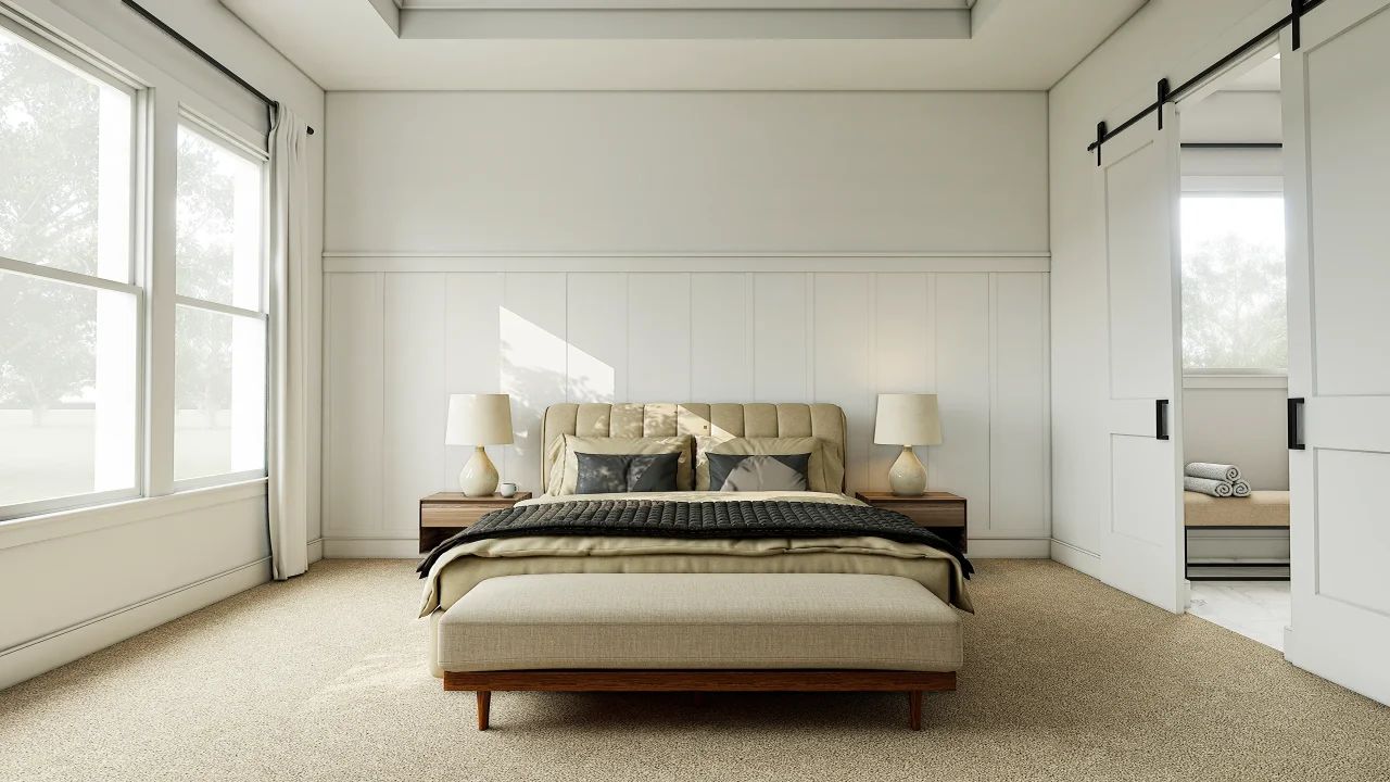 Primary Suite with Feature Wall