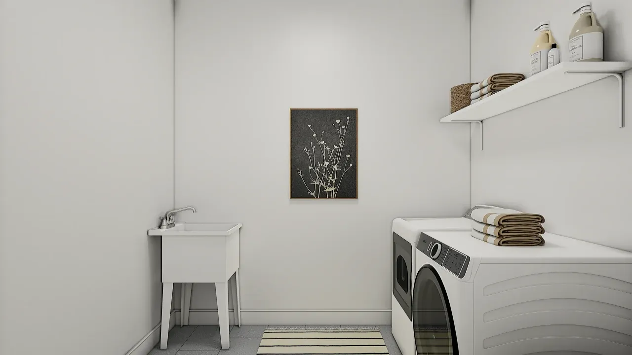 Laundry Room with Laundry Sink