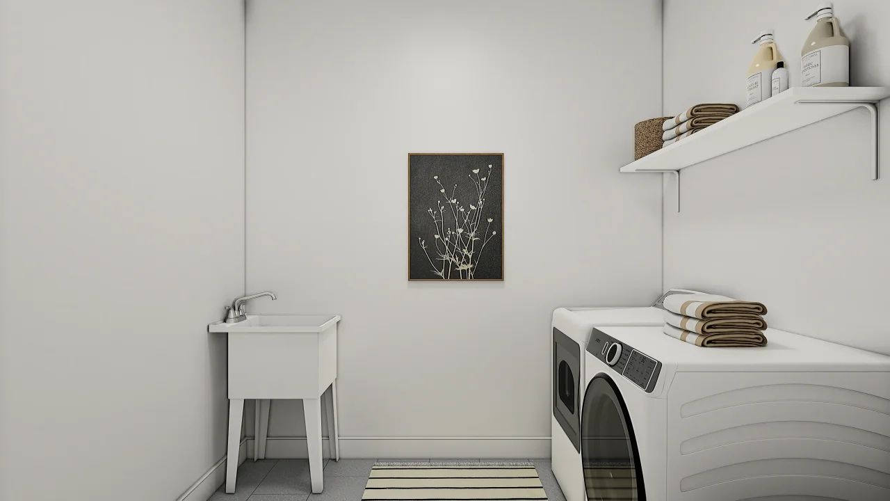 Laundry Room with Laundry Sink
