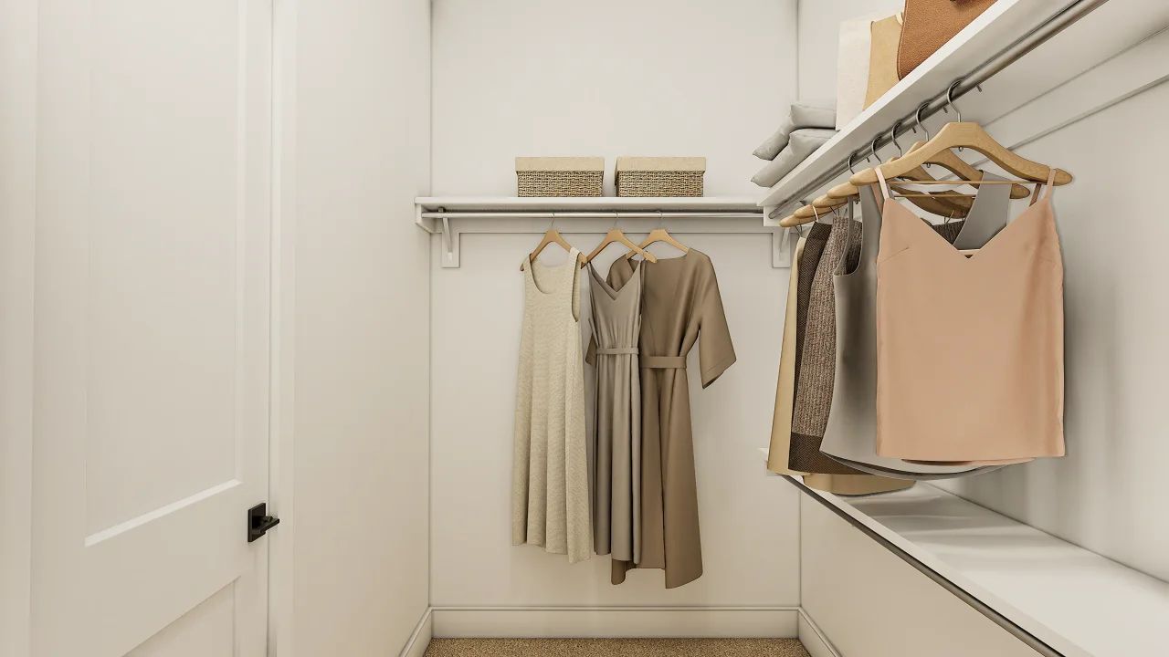 Primary Suite Walk-In Closet