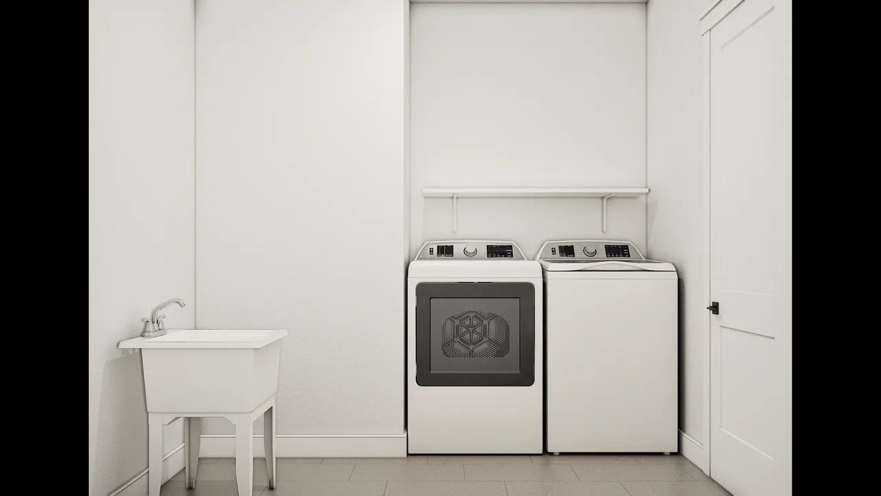 Laundry Room with Laundry Sink