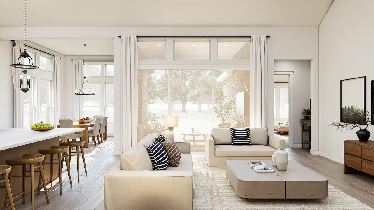 Great Room with Slider