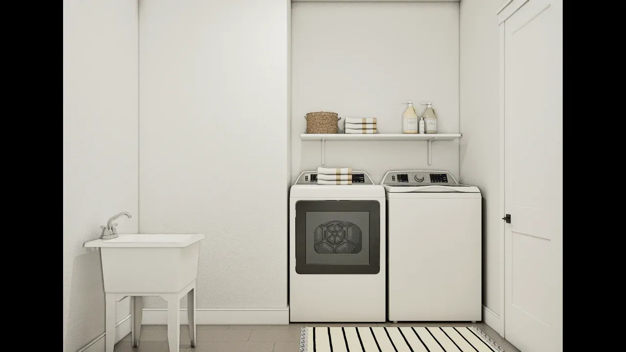 Laundry Room with Laundry Sink