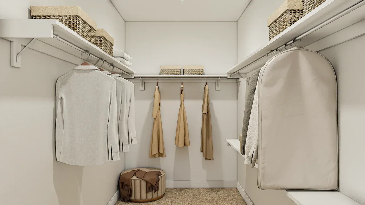 Primary Walk-In Closet