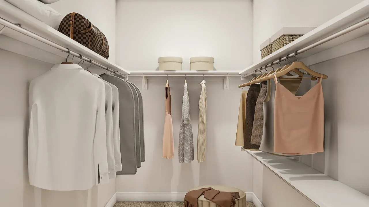 Primary Walk-In Closet