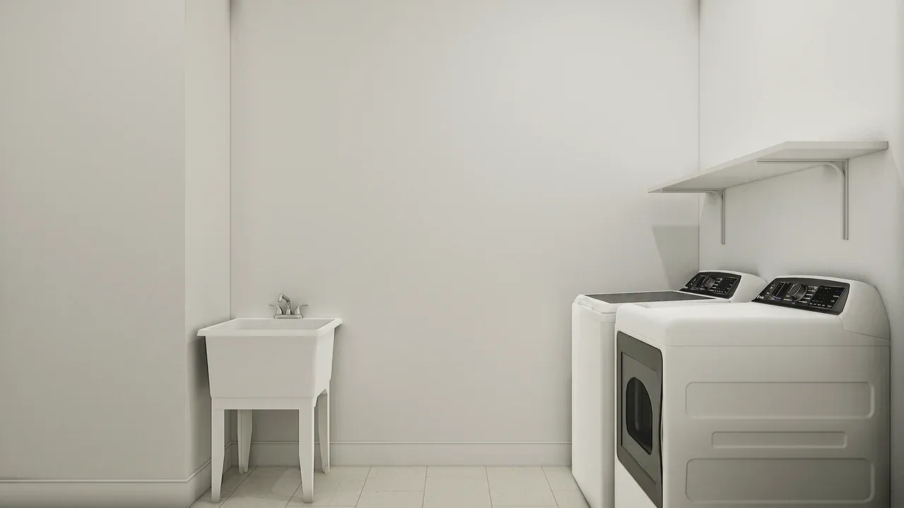 Laundry Room with Laundry Sink