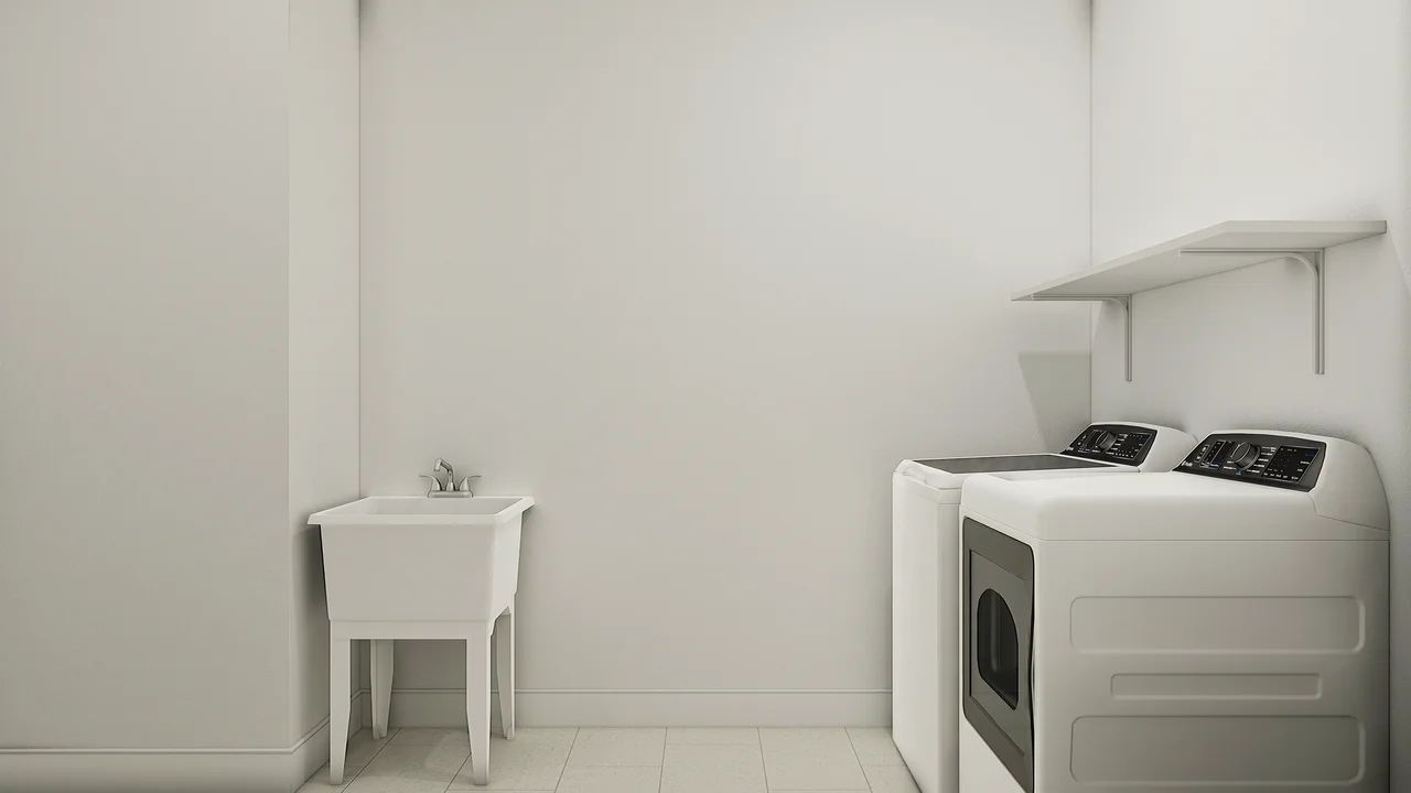 Laundry Room with Laundry Sink