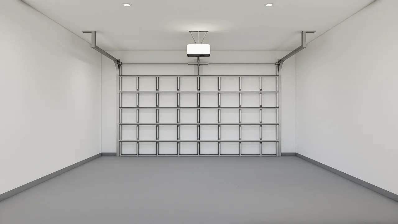 Three-Car Tandem Garage