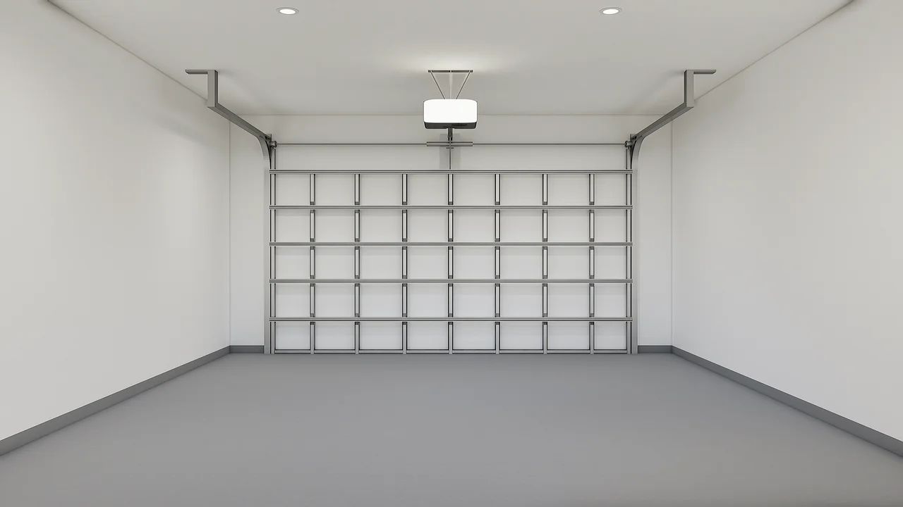 Three-Car Tandem Garage