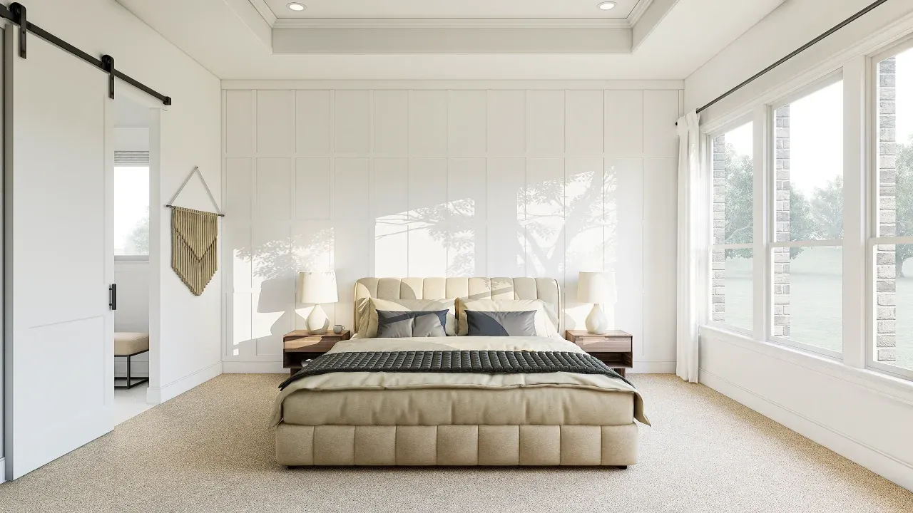 Primary Suite with Feature Wall