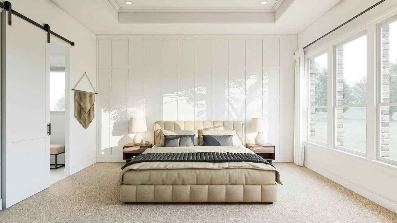 Primary Suite with Feature Wall